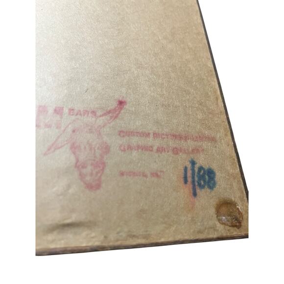 Set of 2 Venice Prints of Bridge and Canal Signed - Picture 4 of 7